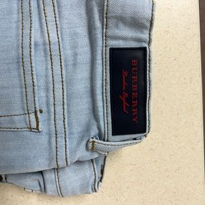 Burberry boys jeans , light blue jeans size 12Y